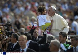 Pope Francis I general audience in St Peter's Square