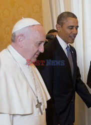 Barack Obama na audiencji u papieża Franciszka