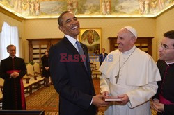 Barack Obama na audiencji u papieża Franciszka