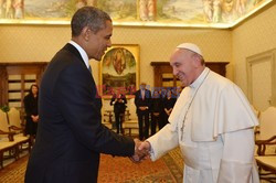 Barack Obama na audiencji u papieża Franciszka