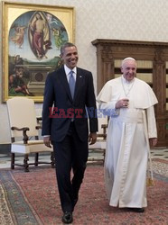 Barack Obama na audiencji u papieża Franciszka