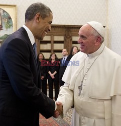 Barack Obama na audiencji u papieża Franciszka