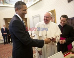 Barack Obama na audiencji u papieża Franciszka