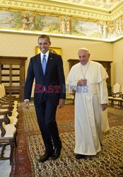 Barack Obama na audiencji u papieża Franciszka