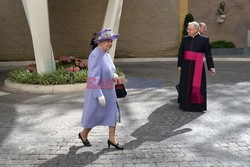 Papież Franciszek przyjął na audiencji królową Elżbietę II