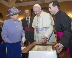 Papież Franciszek przyjął na audiencji królową Elżbietę II