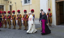 Papież Franciszek przyjął na audiencji królową Elżbietę II