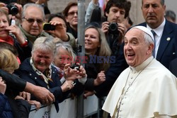 Papież Franciszek w polskim kościele w Rzymie