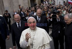 Papież Franciszek w polskim kościele w Rzymie