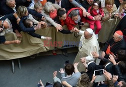 Papież Franciszek w polskim kościele w Rzymie