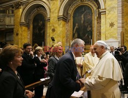 Papież Franciszek w polskim kościele w Rzymie