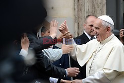 Papież Franciszek w polskim kościele w Rzymie