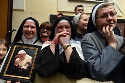 Papież Franciszek w polskim kościele w Rzymie