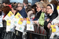 Papież Franciszek w polskim kościele w Rzymie