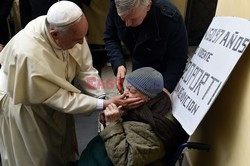 Papież Franciszek w polskim kościele w Rzymie