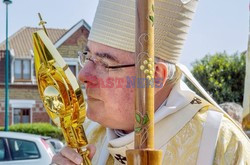 Relikwia Jana Pawła II w kościele w Waziers