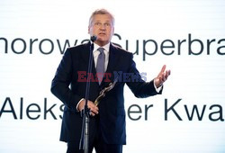 Aleksander Kwaśniewski otrzymał nagrodę Superbrands