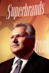 Aleksander Kwaśniewski otrzymał nagrodę Superbrands