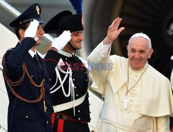 Papież Franciszek z wizytą w Tiranie