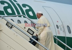 Papież Franciszek z wizytą w Tiranie