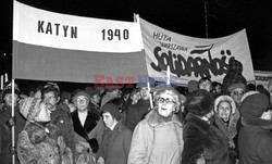 Strajki i demonstracje Solidarności