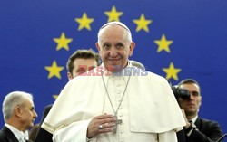 Papież Franciszek w Parlamencie Europejskim