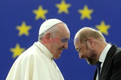 Papież Franciszek w Parlamencie Europejskim