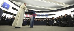 Papież Franciszek w Parlamencie Europejskim