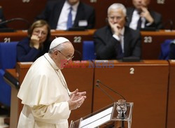 Papież Franciszek w Parlamencie Europejskim