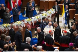 Papież Franciszek w Parlamencie Europejskim