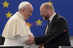 Papież Franciszek w Parlamencie Europejskim