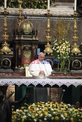 Papież Franciszek z wizytą w Pompejach i Neapolu