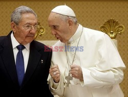 Raul Castro na audiencji u papieża Franciszka