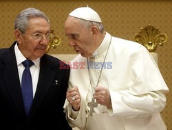 Raul Castro na audiencji u papieża Franciszka