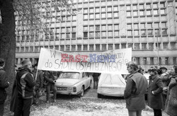 Strajki i demonstracje Solidarności