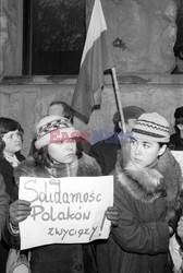 Strajki i demonstracje Solidarności