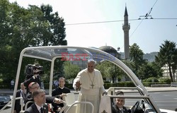 Papież Franciszek z wizytą w Bośni i Hercegowinie