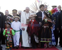 Papież Franciszek z pielgrzymką w Ameryce Południowej