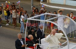 Papież Franciszek z wizytą na Kubie