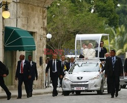 Papież Franciszek z wizytą na Kubie