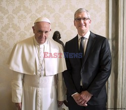 Szef Apple'a na audiencji u papieża Franciszka