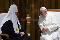 Historyczne spotkanie papieża Franciszka z Patriarchą Cyrylem