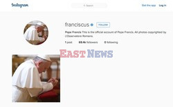 Papież Franciszek założył konto na Instagramie