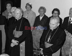 Karol Wojtyła i Prymas Wyszyński  na Beatyfikacji ojca Maksymiliana Kolbe w 1971 roku