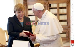 Angela Merkel na audiencji u papieża Franciszka