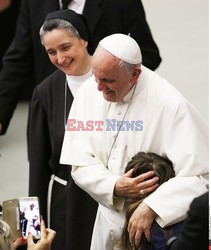 Spotkaie papieża Franciszka z chorymi