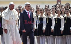 Papiez Franciszek w Armenii