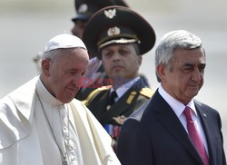 Papiez Franciszek w Armenii