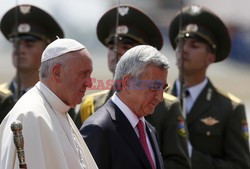 Papiez Franciszek w Armenii