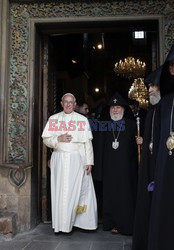 Papiez Franciszek w Armenii